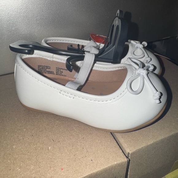 💥BULK OF 6💥White Baby Ballet Shoes - Picture 3 of 4